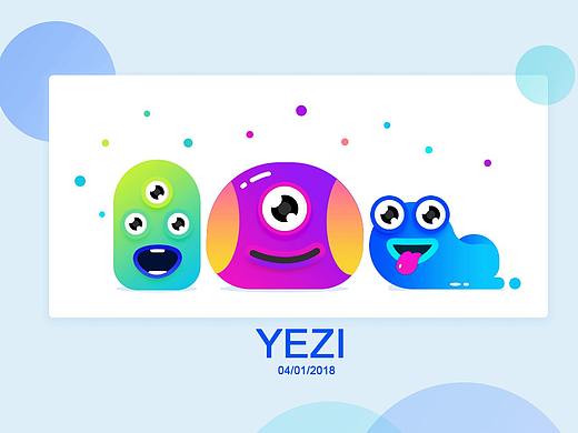 小小萌怪（個(gè)人主頁-ZMjU1Nzg2MTY=） - 創(chuàng)作習(xí)作 - 站酷設(shè)計(jì)師yezi408原創(chuàng)素材 - 站酷ZCOOL