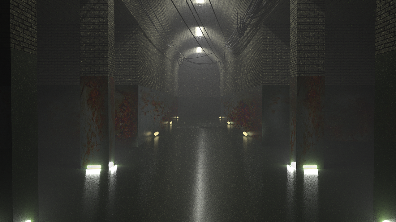 隧道·c4d练习