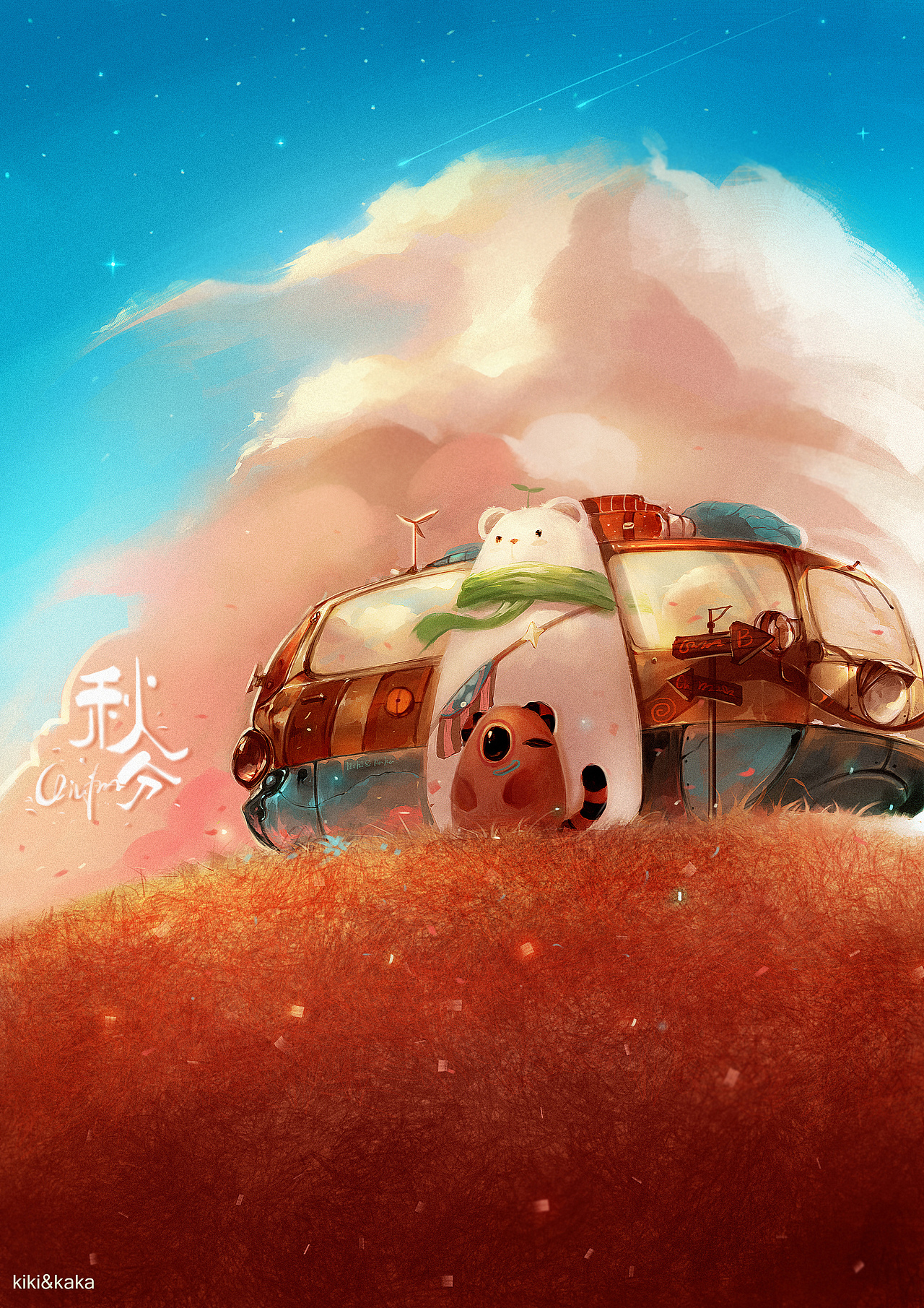 把最近工作画的图挑了一些，做个整理。（图ZOTYzMzY0MDg=） - 商业插画 - 站酷设计师泽维喵君原创素材 - 站酷ZCOOL