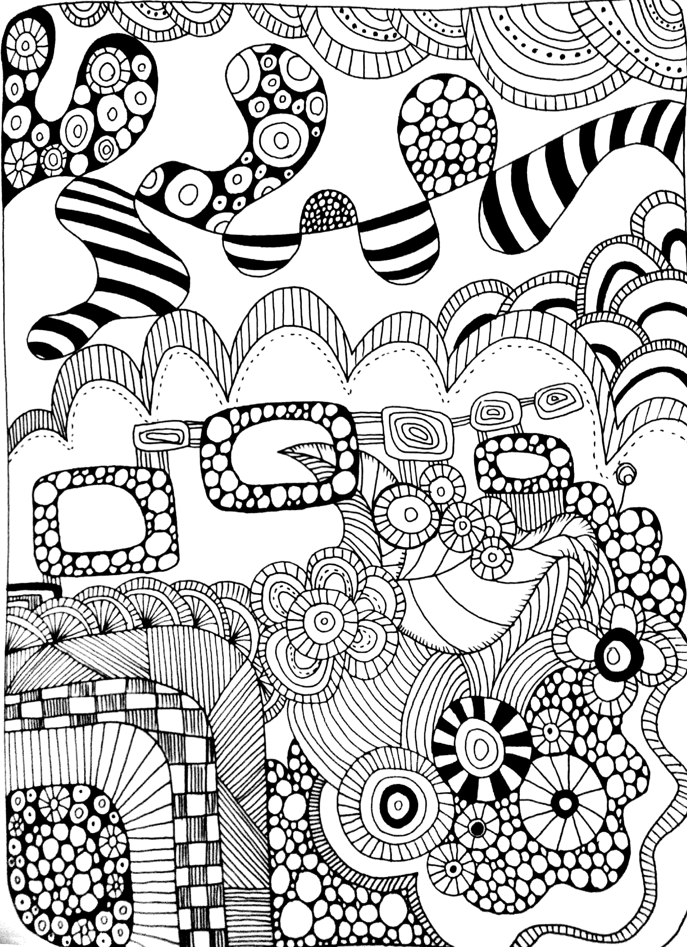 黑白画|纯艺术|绘画|音十为章 - 原创作品 - 站酷 (zcool)