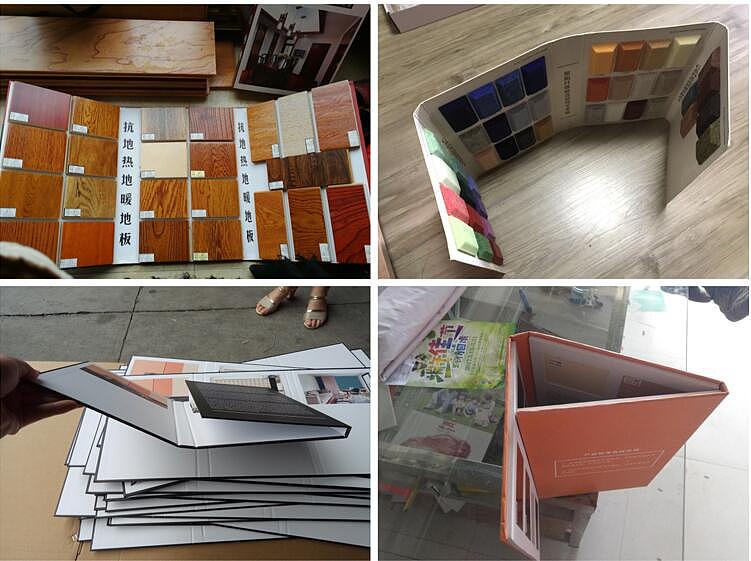 专业色卡本制作木门色卡橱柜色卡衣柜色卡设计制作厂家