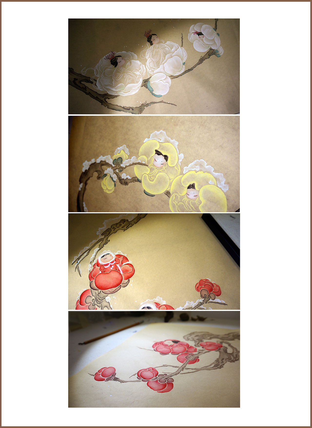 画几支梅（图ZMjM5Njc0MDQw） - 商业插画 - 站酷设计师大碗洗笔原创素材 - 站酷ZCOOL