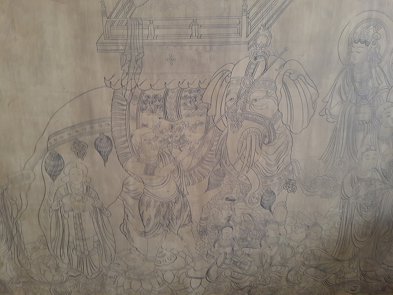 启蒙老师，一个默默无闻的民间壁画艺术家（图ZNjM3MzA3NTY=） - 人文/纪实摄影 - 站酷设计师hotDD原创素材 - 站酷ZCOOL