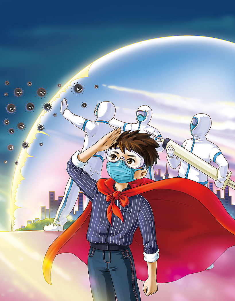 致敬英雄!|插画|创作习作|蔡成恩漫画_原创作品-站酷(zcool)