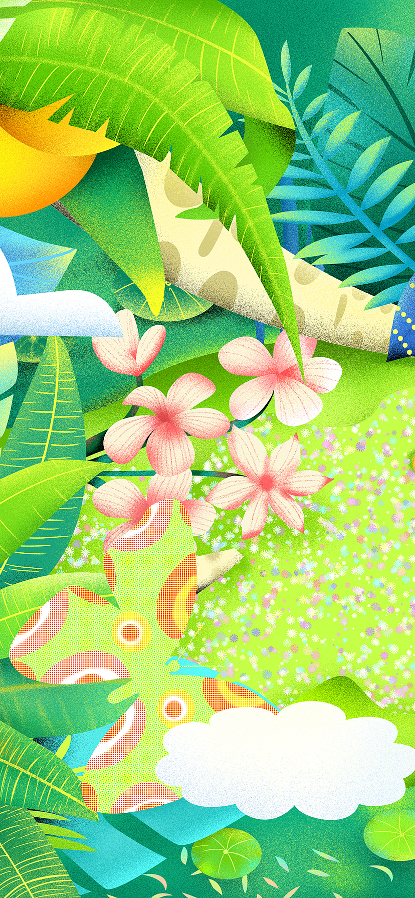 旅行的意义森林篇（图ZMjQ1MzA4NjI4） - 商业插画 - 站酷设计师Z毛一原创素材 - 站酷ZCOOL