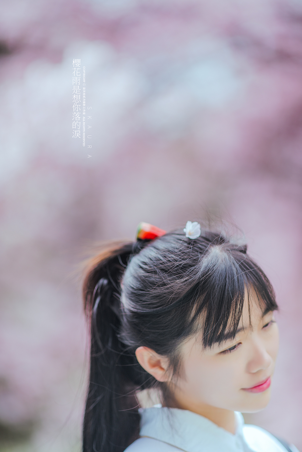 櫻花雨是想你時落的淚（图ZNDY3NDEzNzY=） - 人像摄影 - 站酷设计师monkeyivan原创素材 - 站酷ZCOOL