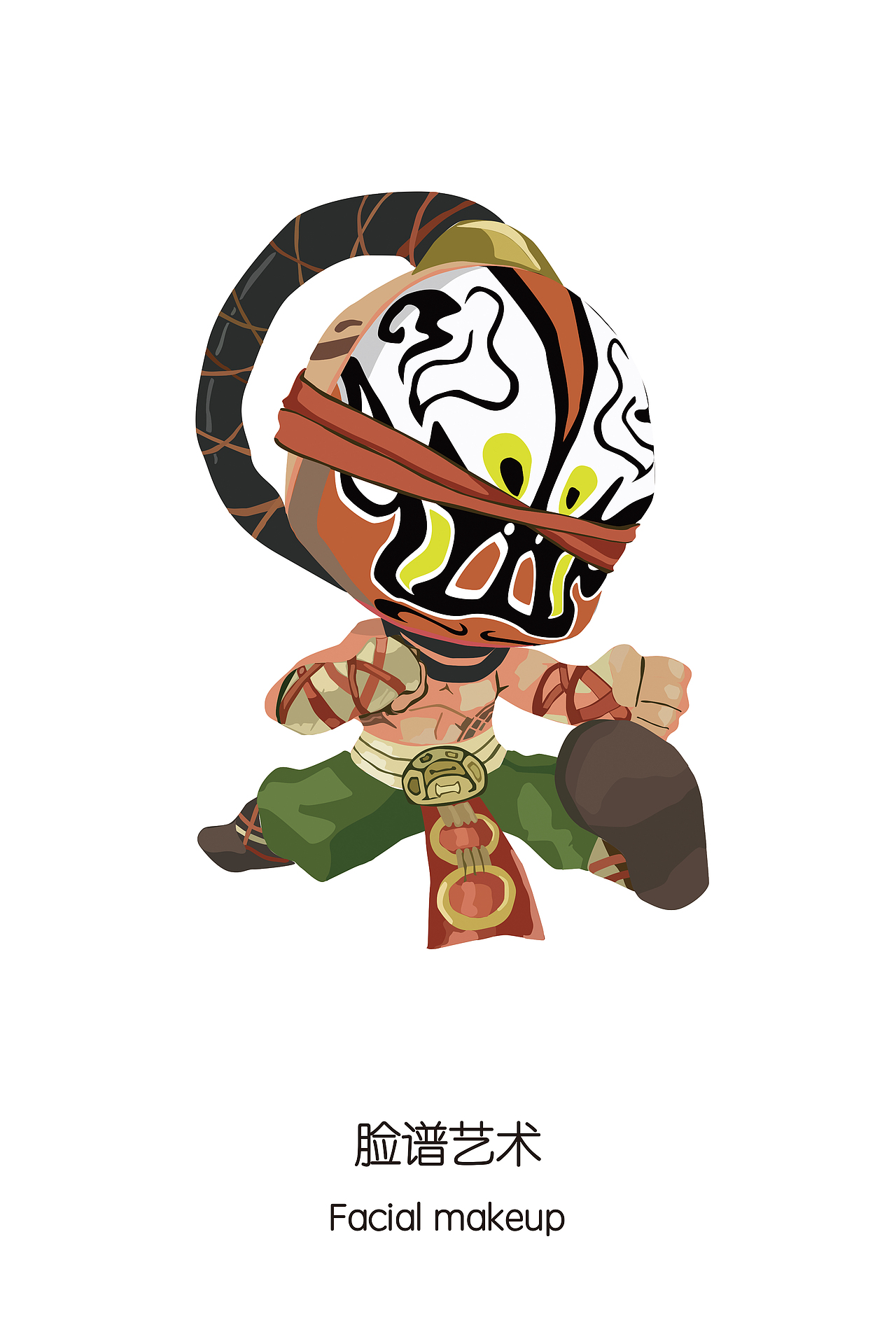 游戏元素与脸谱艺术的结合（图ZNDcwNzY2MTI=） - 图案 - 站酷设计师hejuncheng原创素材 - 站酷ZCOOL