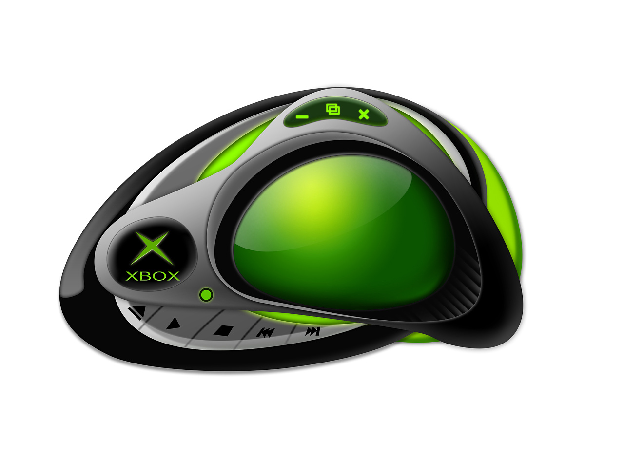 临摹:x-box播放器 顺便做个动图