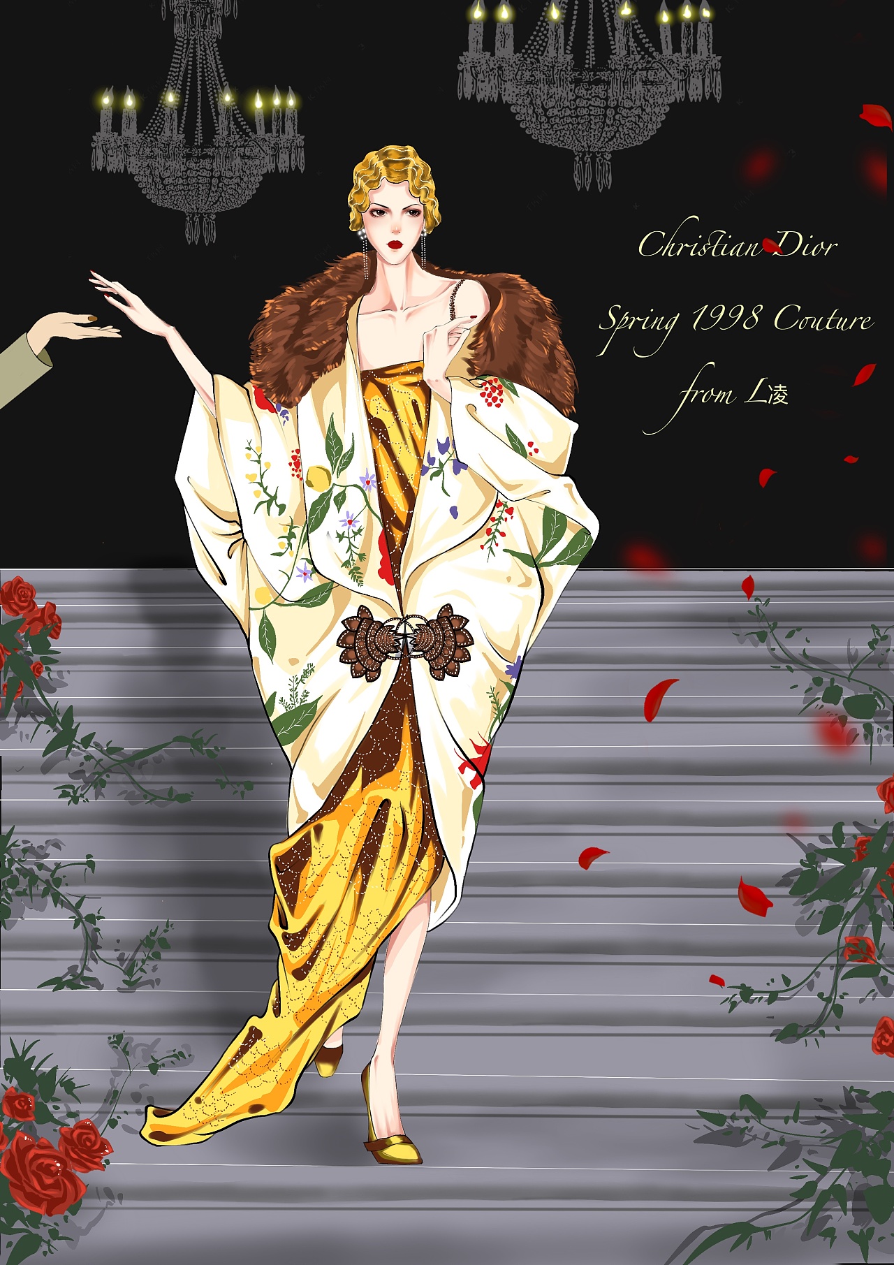 海盗爷时期的迪奥|插画|创作习作|凌ling0 - 原创作品 - 站酷 (zcool)