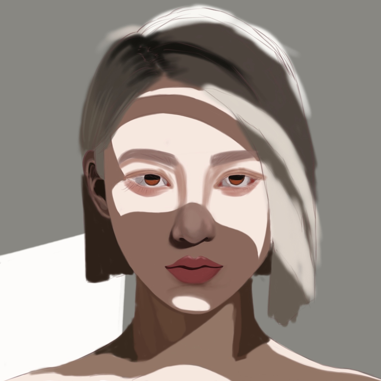 厚涂人物头像|插画|商业插画|cher潇雪 - 原创作品 - 站酷 (zcool)