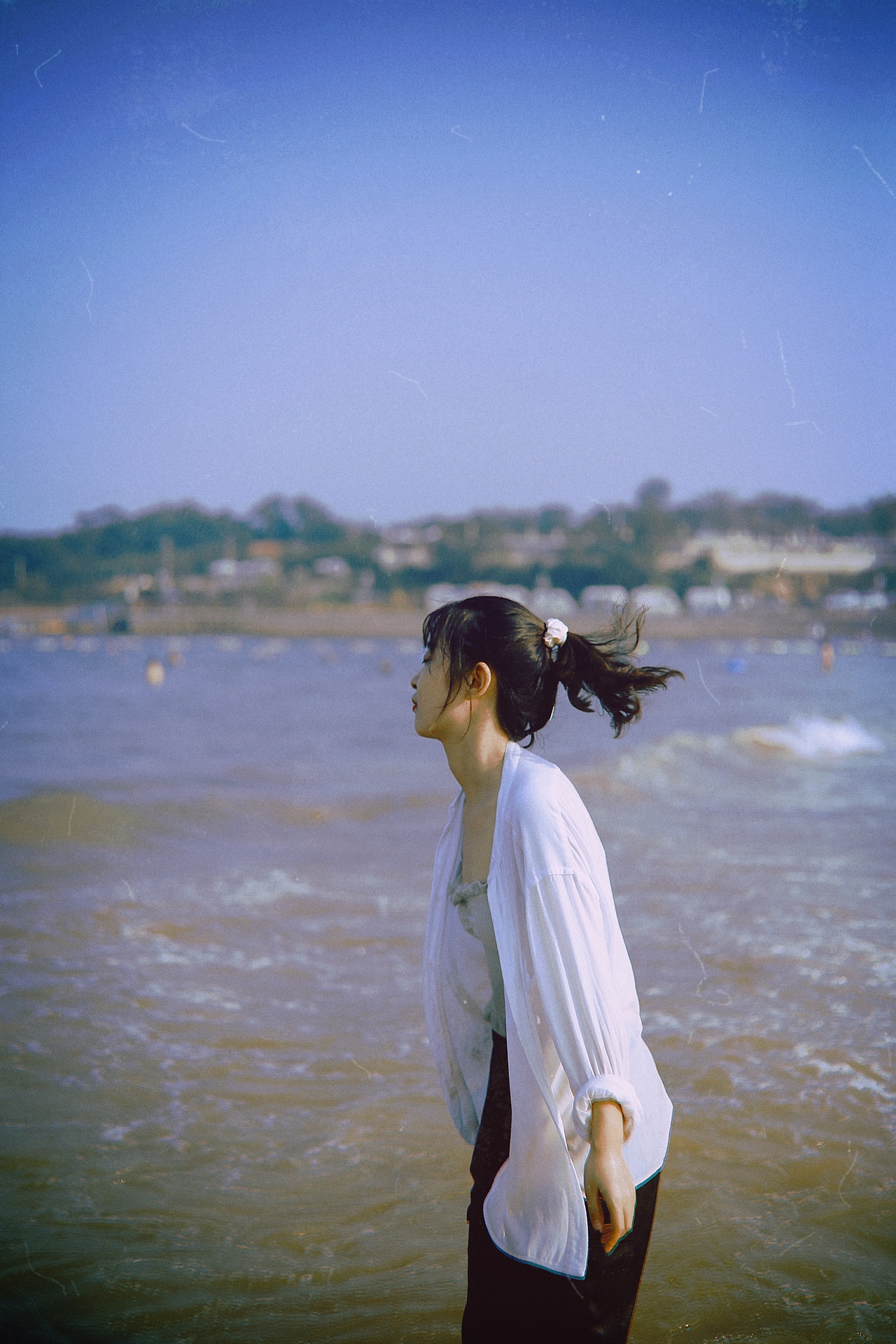 夏天的海（图ZMjIzODgxODg0） - 人像摄影 - 站酷设计师跳跃的米豆原创素材 - 站酷ZCOOL