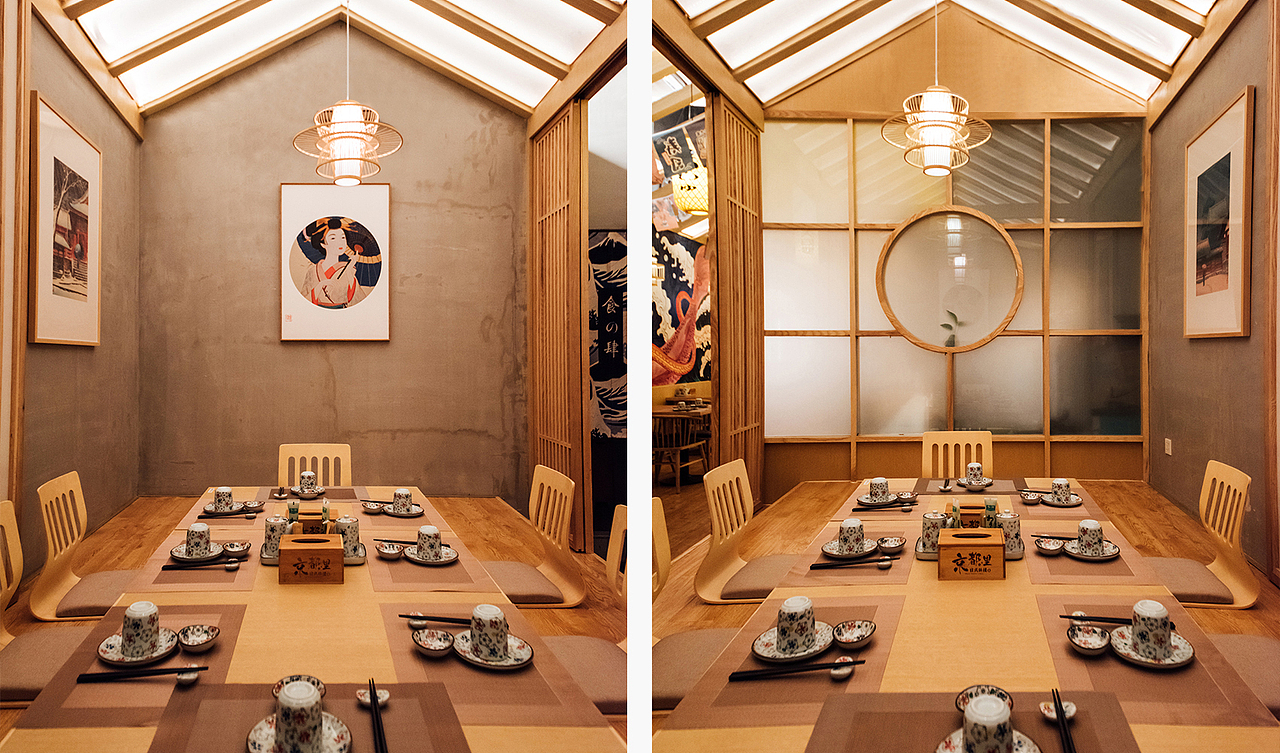 京都里日料 / 日式和风餐厅（图ZMjQwOTEyOTgw） - 酒店餐饮设计 - 站酷设计师源品设计研究原创素材 - 站酷ZCOOL