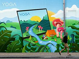 联想YOGA创意设计海报——奇幻之旅