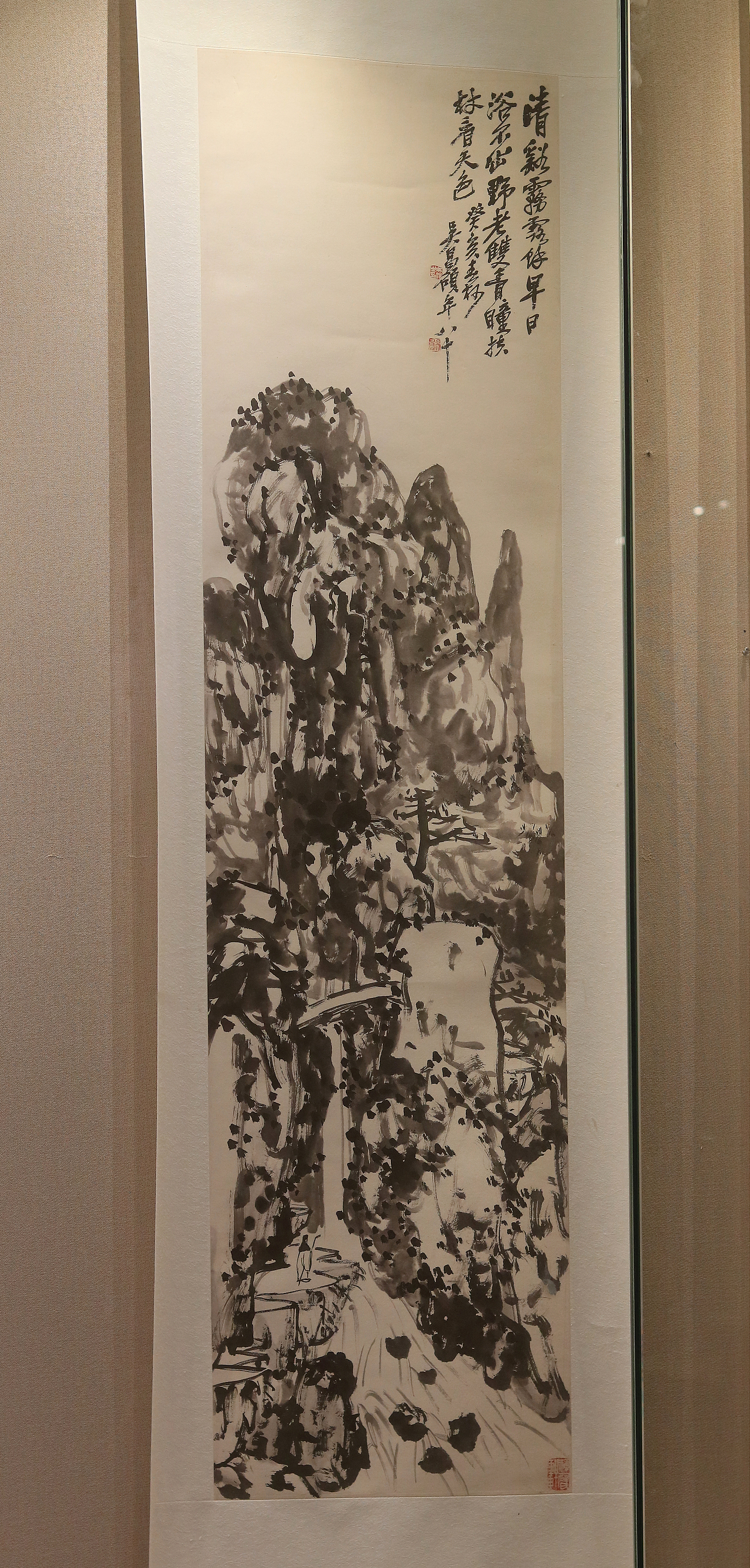 金石入画,质朴古厚
