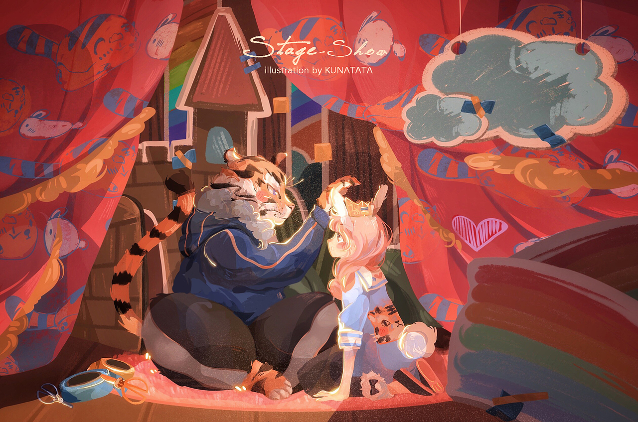 2019插画总结（图ZMTkwOTczMDcy） - 商业插画 - 站酷设计师KUNATATA原创素材 - 站酷ZCOOL