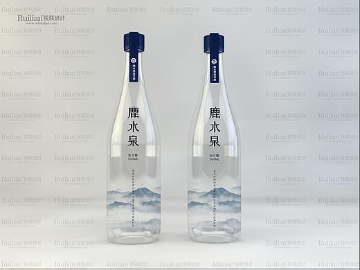 锐联品牌设计-极简风格矿泉水包装设计