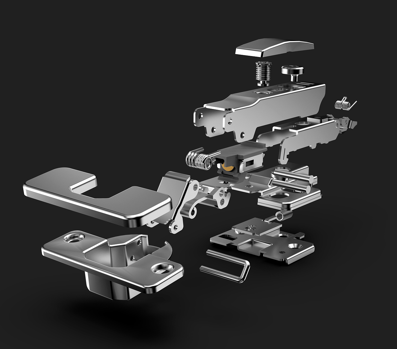 工业产品【铰链】|工业/产品|其他工业/产品|amgen - 原创作品 - 站酷