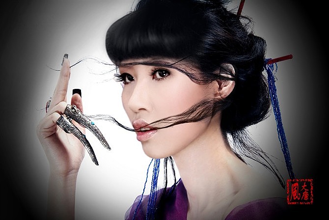 呵呵 像明星一样美~~~（图ZMTAyMzEzMg==） - 品牌 - 站酷设计师Mayalily原创素材 - 站酷ZCOOL