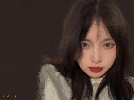 板绘//厚涂 头像🖤（个人主页-ZNTI5ODAwMTI=） - 创作习作 - 站酷设计师JYljx原创素材 - 站酷ZCOOL