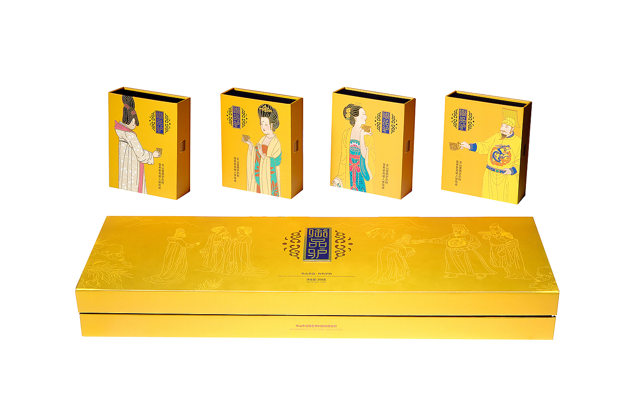 保健品礼盒包装设计（驴奶粉）（图ZMTE1Nzg2MDgw） - 包装 - 站酷设计师096陈友绵原创素材 - 站酷ZCOOL