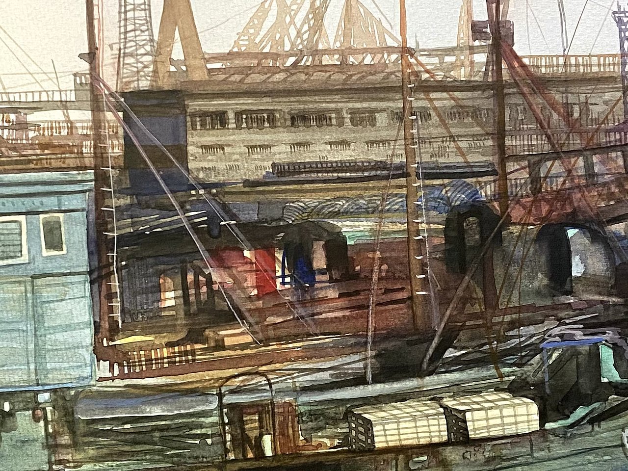 纸本水彩｜满载而归（图ZMzMxNDQ2OTI0） - 绘画 - 站酷设计师恺沿原创素材 - 站酷ZCOOL