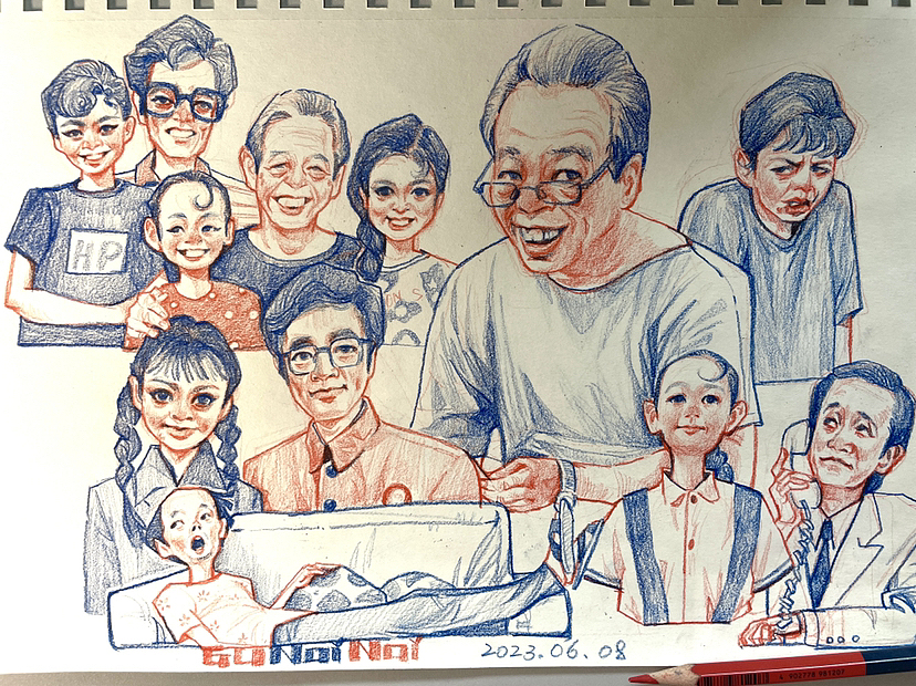 画了些剧---《我爱我家》（图ZMzQ5Njk1MTEy） - 创作习作 - 站酷设计师菇奶奶原创素材 - 站酷ZCOOL