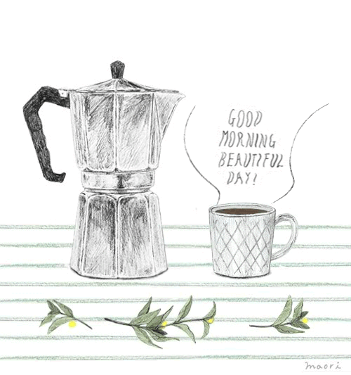 #Olly咖啡帖# 第四帖：摩卡壶 MokaPot——意大利神器！（图ZMzIwODU2MTI=） - 中/长篇漫画 - 站酷设计师佐拉Zola原创素材 - 站酷ZCOOL