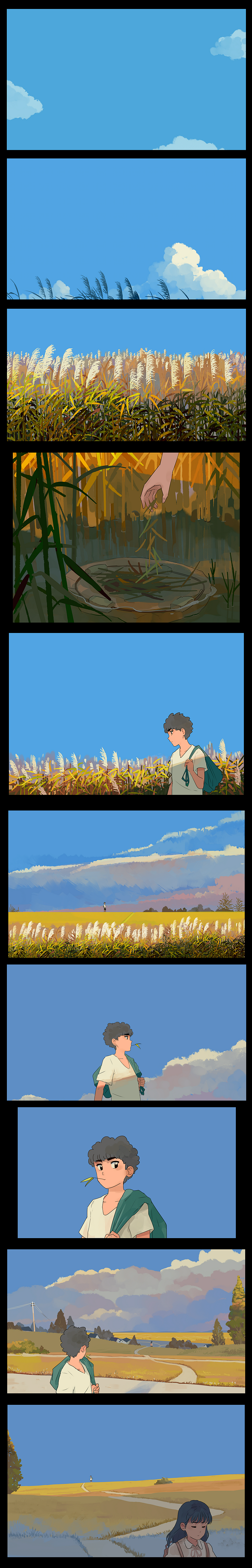 《青空·彼岸》 漫画1～4话完整版（图ZNzMyMDQ4OTI=） - 创作习作 - 站酷设计师邦乔彦原创素材 - 站酷ZCOOL