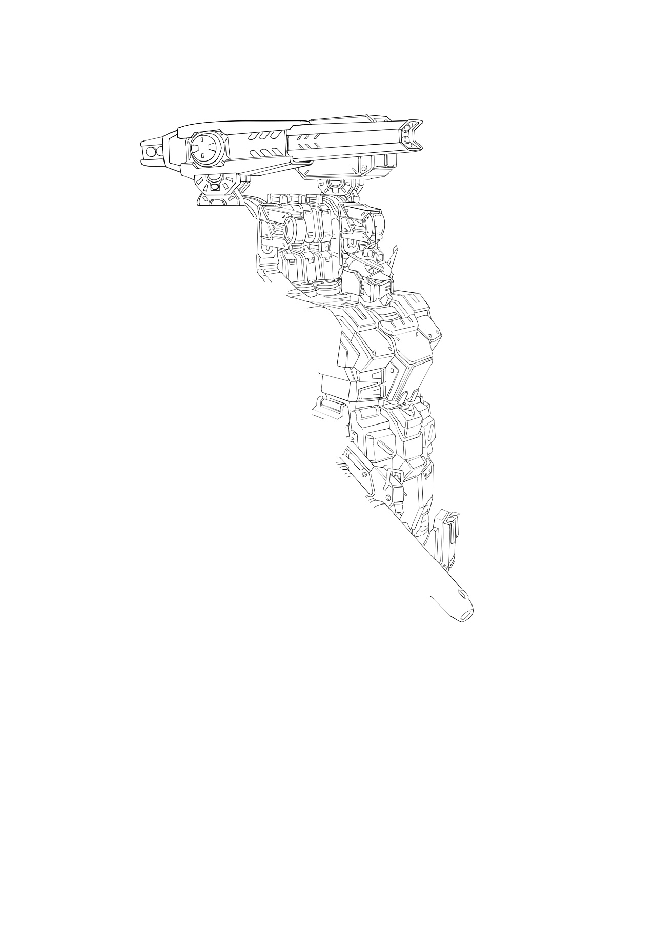 高达机甲设计练习和小创作