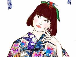 手绘练习~画个自己~练练手~