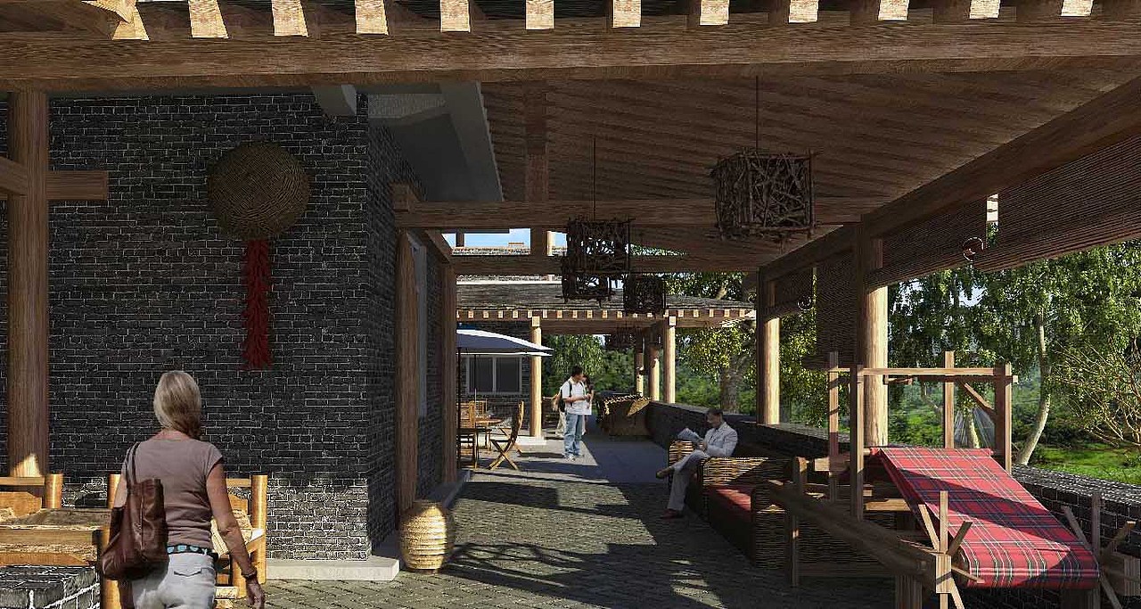 【黑龙泉休闲山庄】成都龙泉农家乐|休闲山庄设计（图ZMTQyMTQzOTYw） - 家装设计 - 站酷设计师特色农家乐设计原创素材 - 站酷ZCOOL