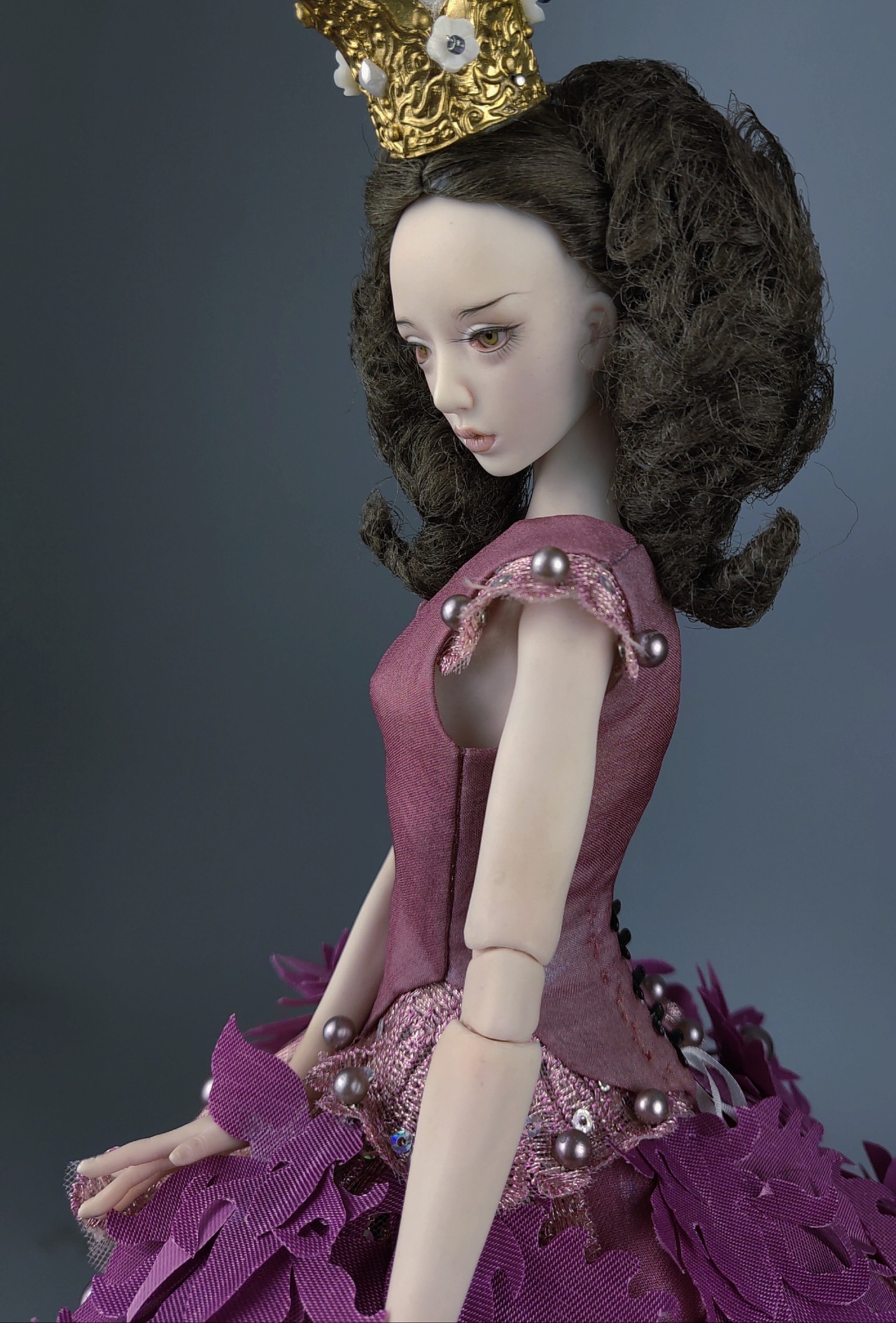 陶瓷bjd自制43厘米陶瓷娃娃