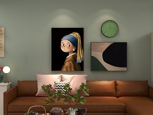 室内设计|10万改造110㎡现代北欧精装三居（个人主页-ZNTE1OTMzODQ=） - 家装设计 - 站酷设计师CG安安耶原创素材 - 站酷ZCOOL