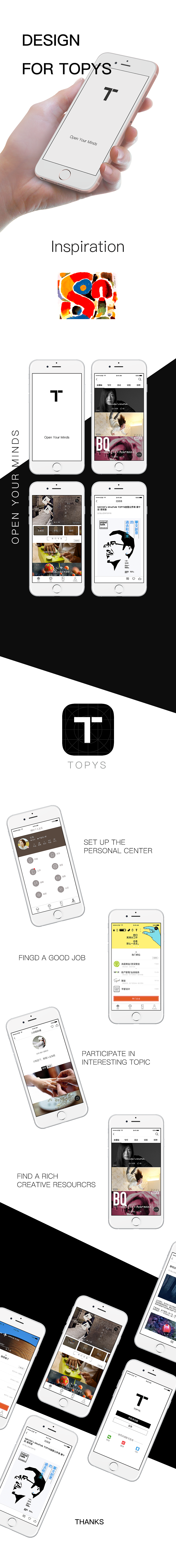 Topys APP 设计（图ZNTAzMDEzODQ=） - APP界面 - 站酷设计师街边那棵树原创素材 - 站酷ZCOOL