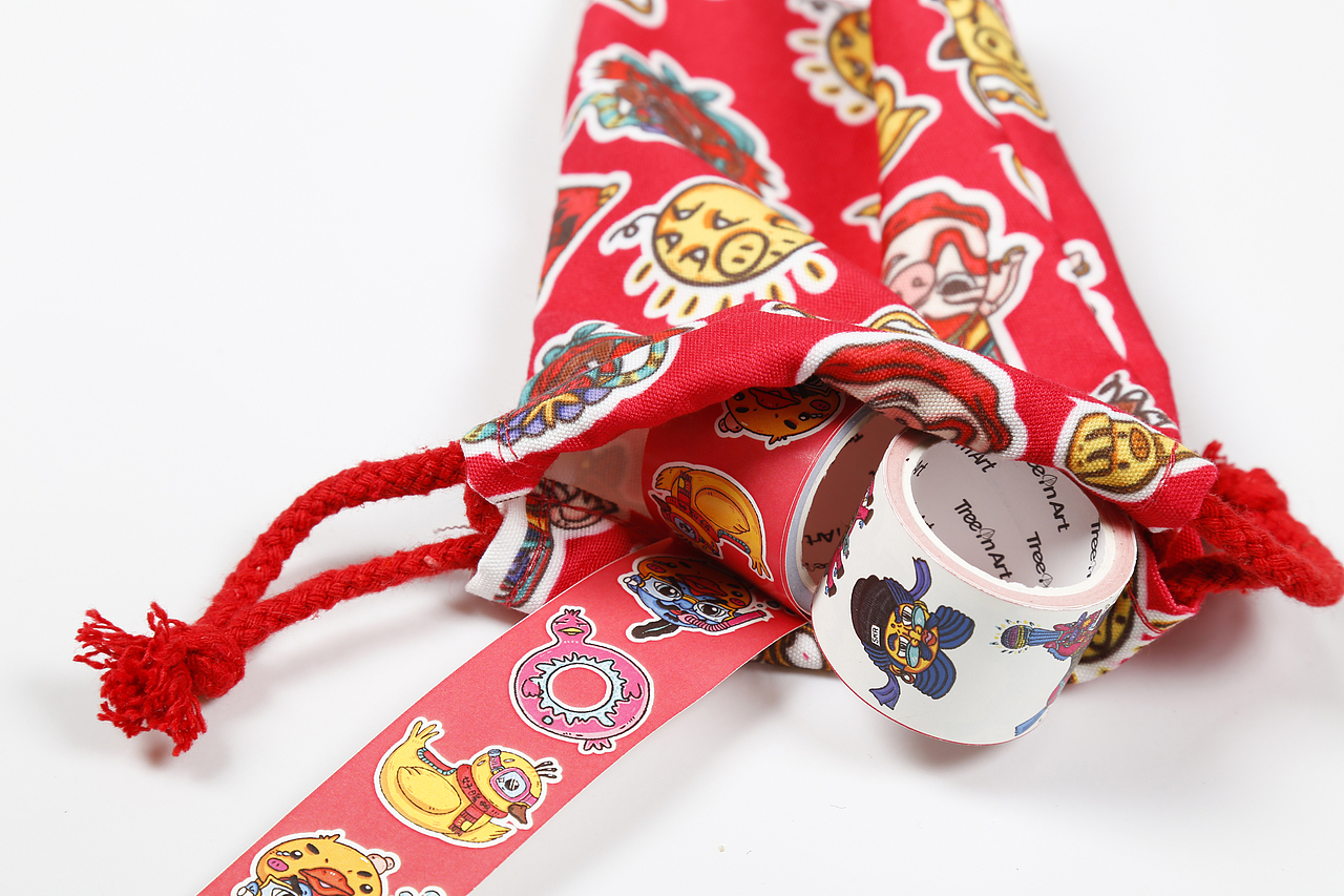 桃话坞品牌设计 乙亥年春节伴手礼 【迎新部分】（图ZMTQxMjA2MjQ0） - 其他平面 - 站酷设计师买菜做饭的煮夫原创素材 - 站酷ZCOOL