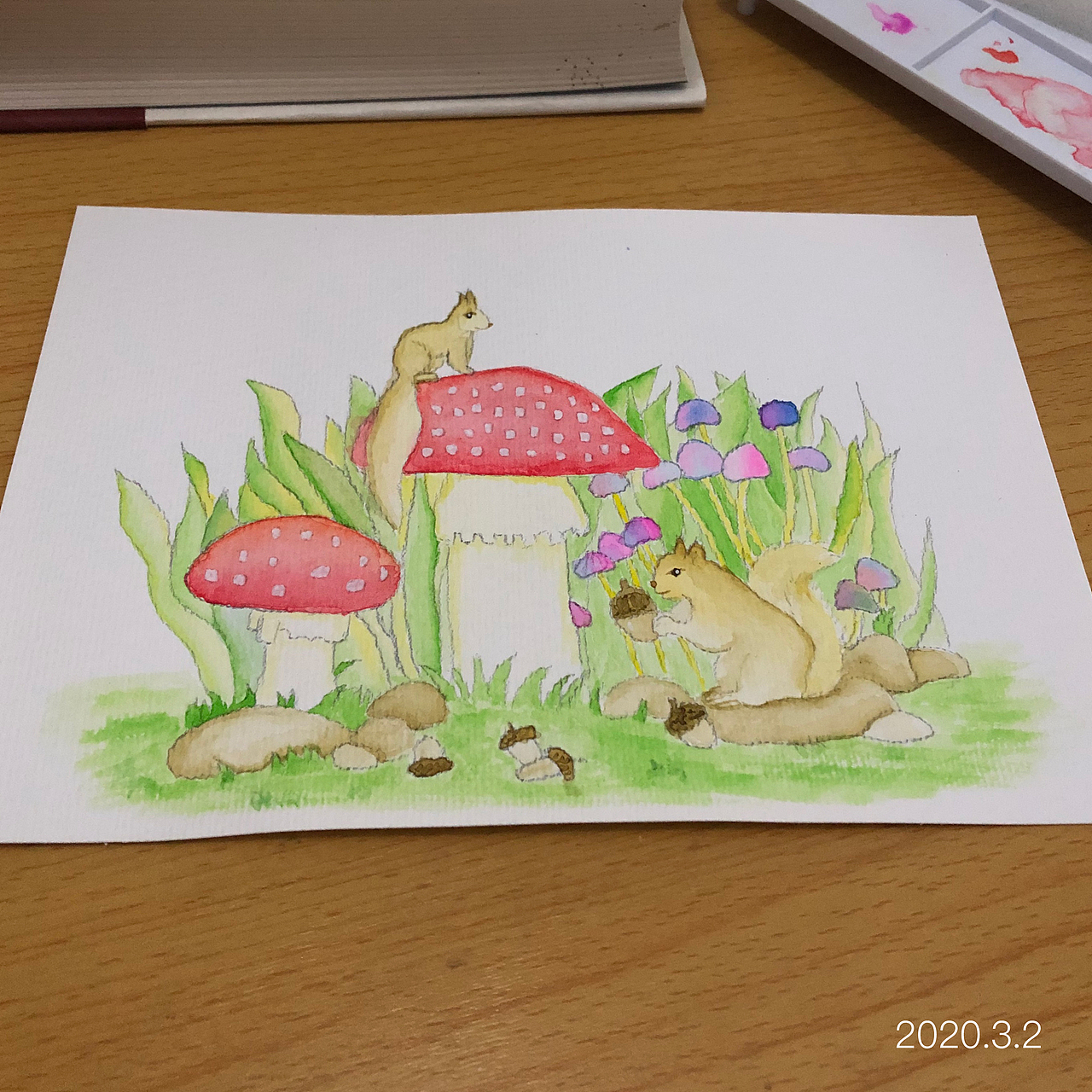 水彩练习-手残的进阶之路（不定时更新）