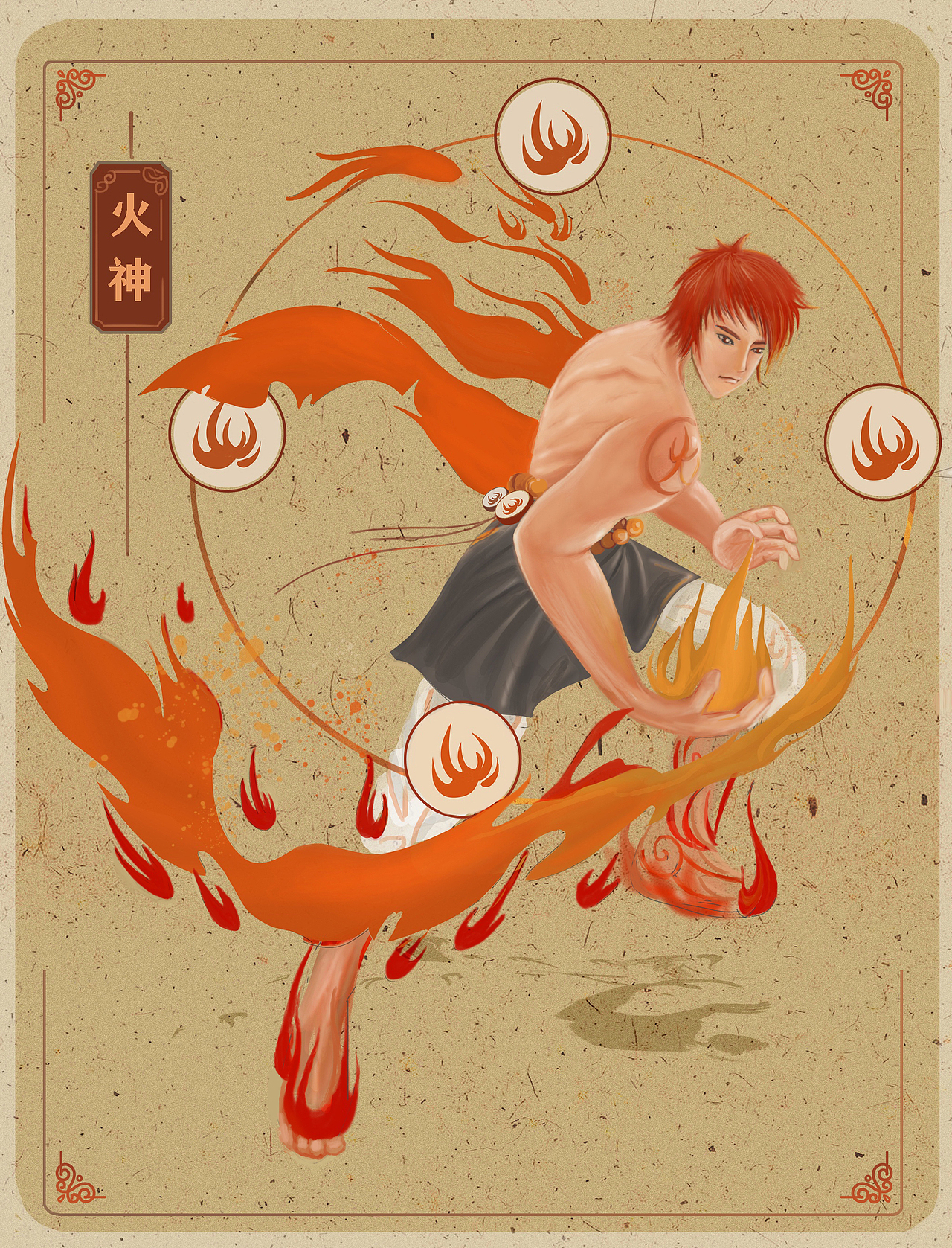 火神 雷神 医神（图ZMjAzOTkzMjI4） - 游戏原画 - 站酷设计师JOYCEEA原创素材 - 站酷ZCOOL