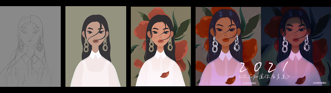 你不知道你有多美（图ZMjQwNDg2MjAw） - 创作习作 - 站酷设计师白夜炖鸡原创素材 - 站酷ZCOOL