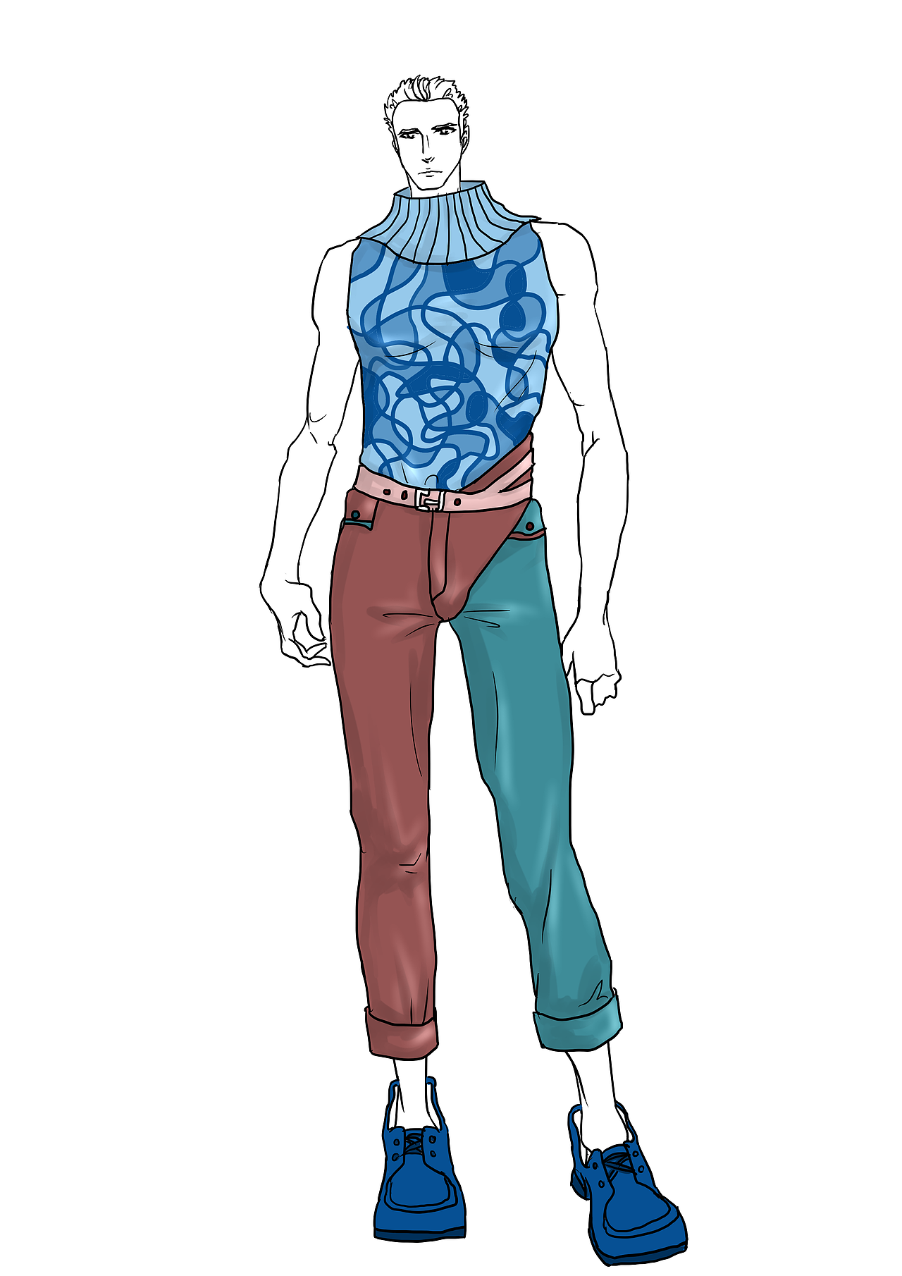 【2016】男装产品设计-流行学院勿忘我