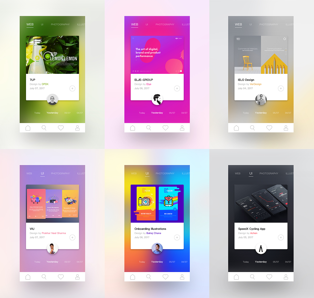 Daily UI 界面交互动效