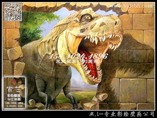 北京彩绘壁画_北京手绘墙画_北京墙绘涂鸦3d立体画设计