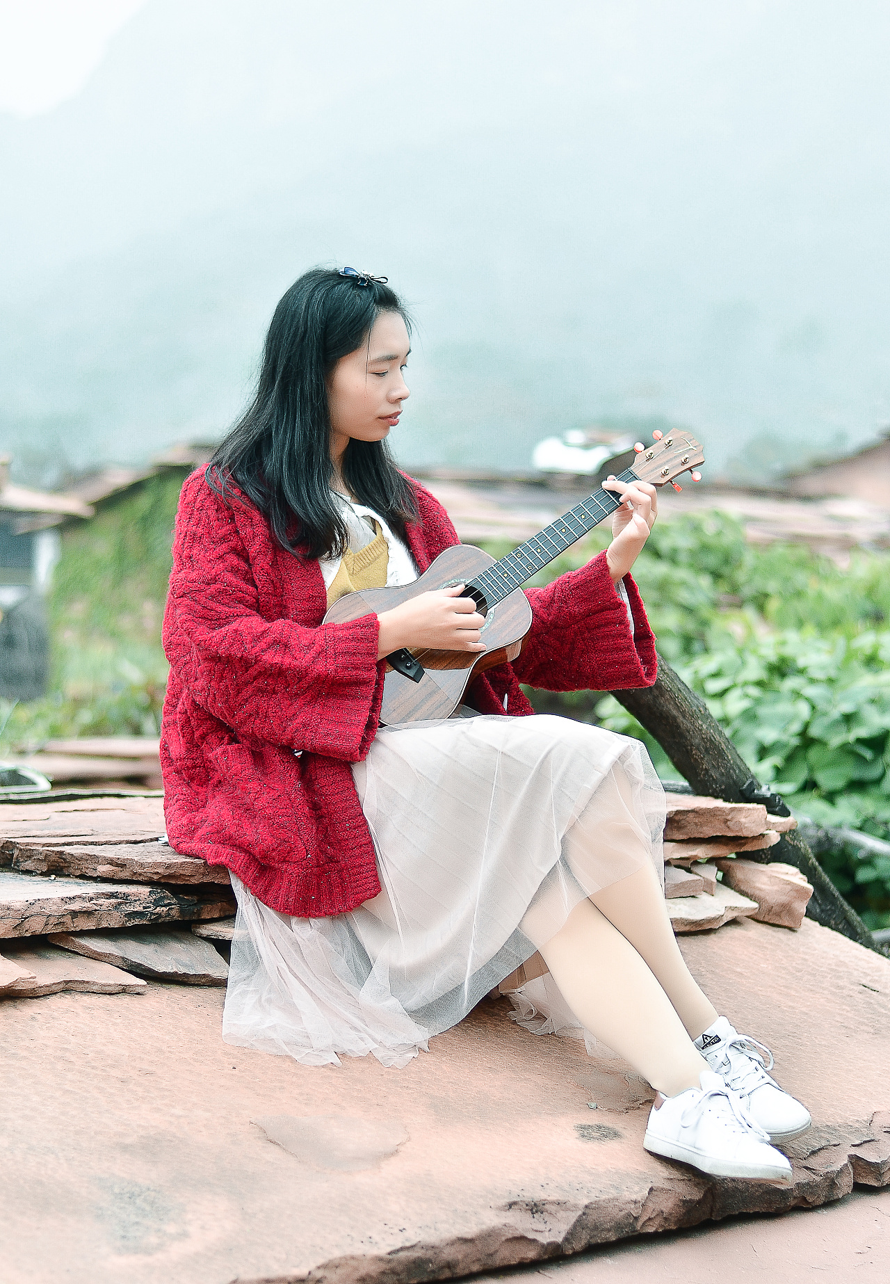 人像摄影《清新民谣风》