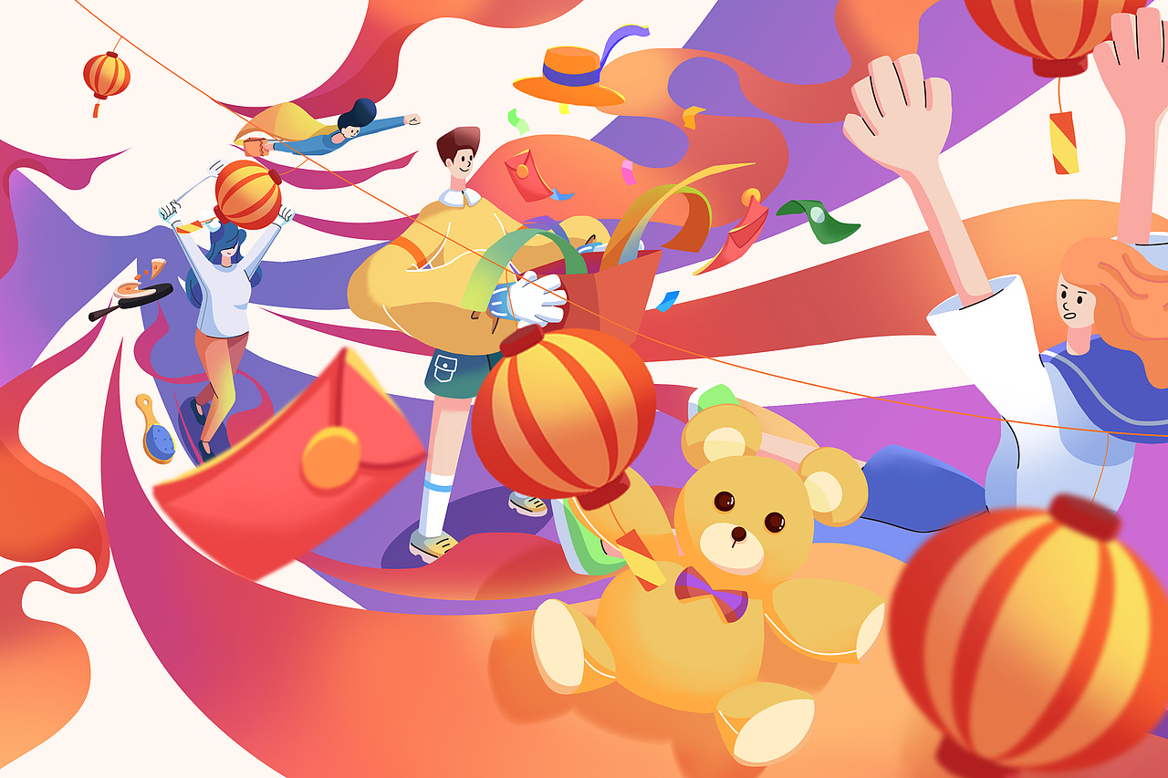 牛年大吉！（图ZMjQwNjU0Njgw） - 商业插画 - 站酷设计师菲崽原创素材 - 站酷ZCOOL