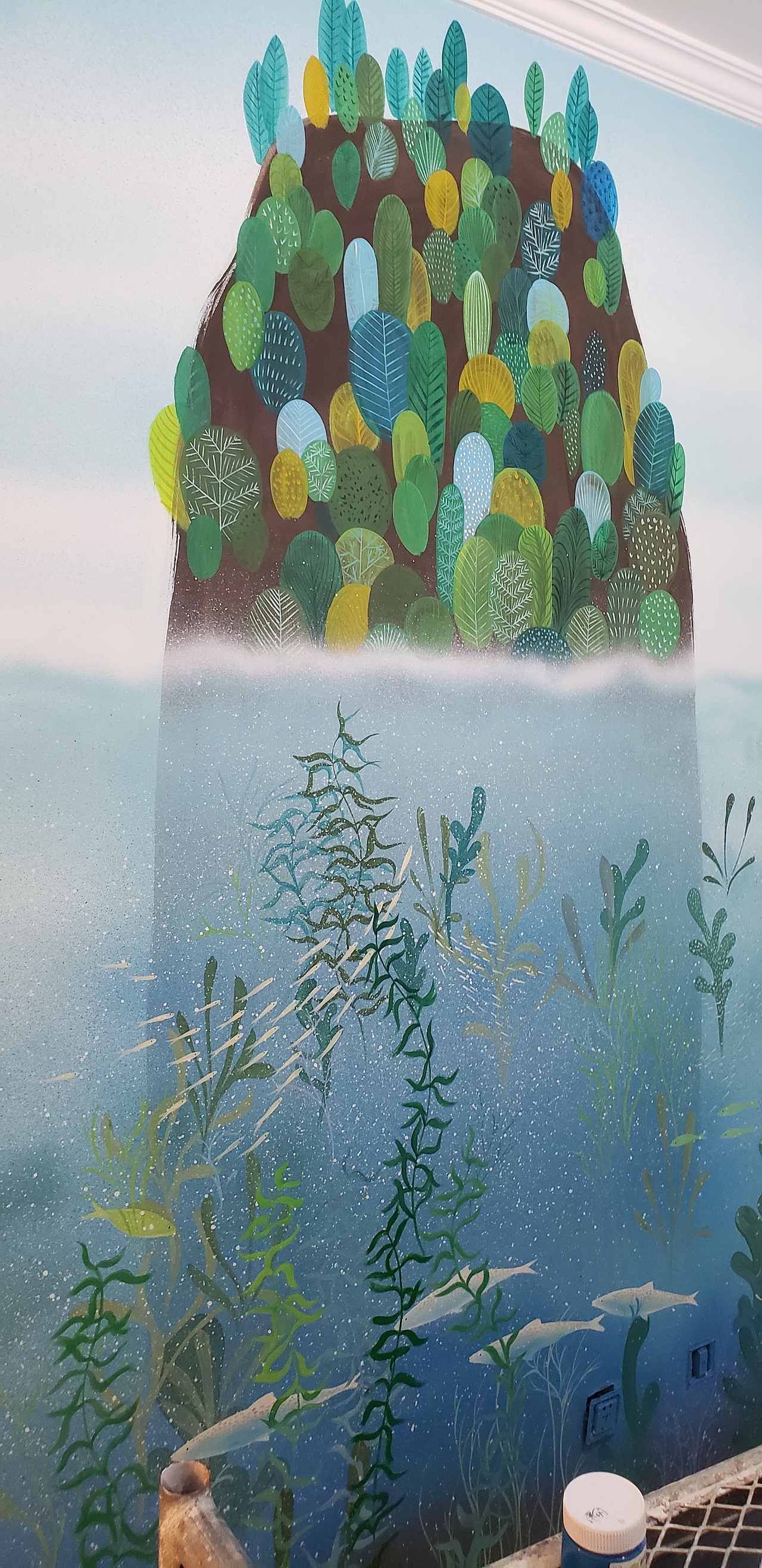 新家的墙绘和我的宝贝（图ZMjQ1NDk5ODky） - 新锐潮流插画 - 站酷设计师赵先生zxs原创素材 - 站酷ZCOOL