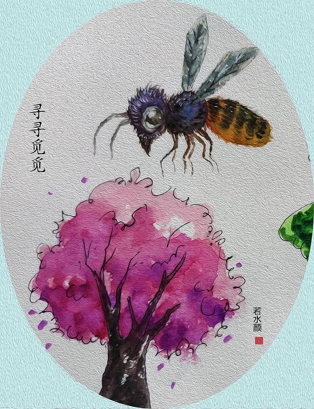 尋尋覓覓（圖ZMTY4ODUwMzAw） - 兒童插畫(huà) - 站酷設(shè)計(jì)師若水顏原創(chuàng)素材 - 站酷ZCOOL