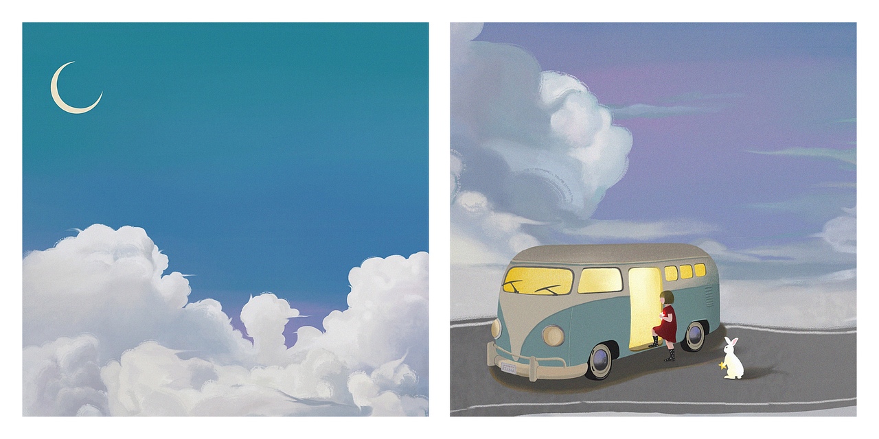 「晴空之上」系列图