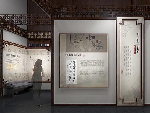 博物馆展览馆立面设计导览导视设计画册