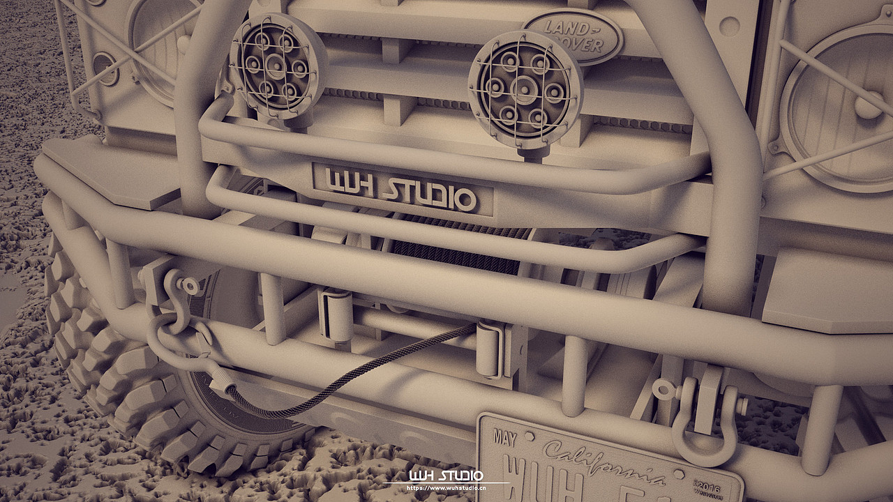 Land Rover Defender 90 路虎卫士(图ZNTA5ODc1MjQ=) - 机械/交通 - 站酷设计师_WUH_原创素材 - 站酷ZCOOL