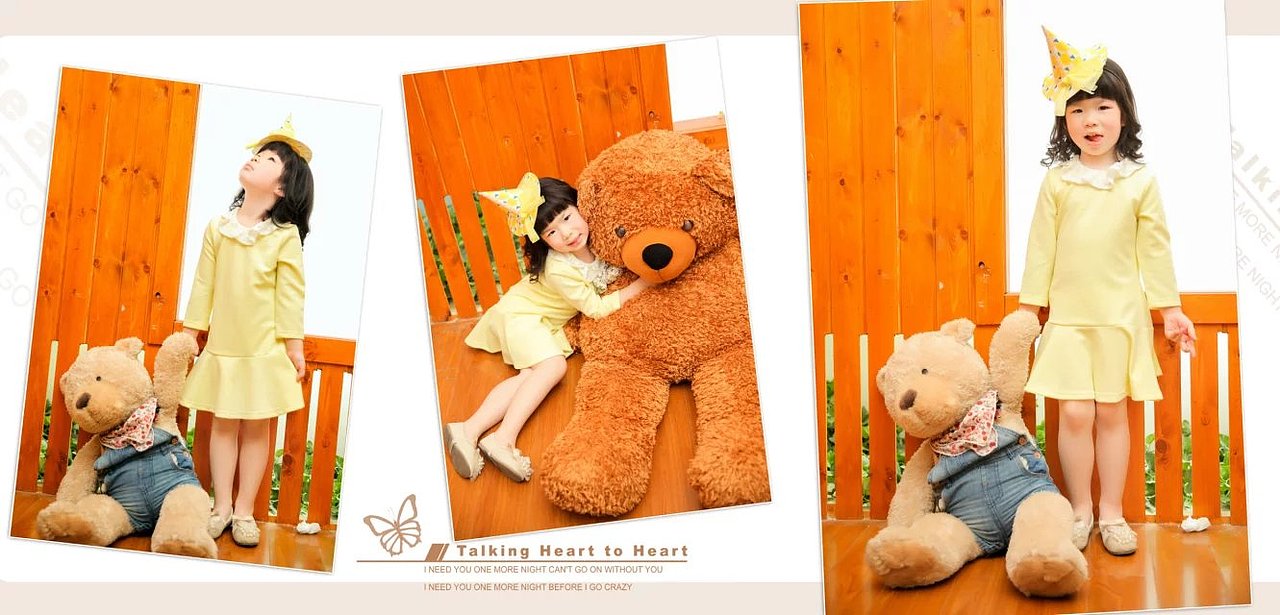 儿童摄影后期相册设计