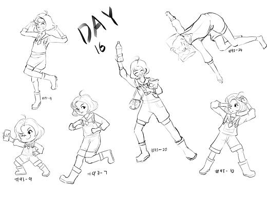 #速写60天挑战赛#day16@速写班长